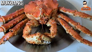 닥터곽 [2.5kg 대왕 킹크랩 먹방] King Crab Korean Real Sound ASMR MUKBANG eating show