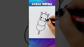 HOW TO DRAW A SUPER CUTE KAWAII DJANGO?