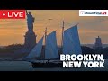 New York Harbor, Waterfront Museum, Brooklyn NY USA | StreamTime LIVE