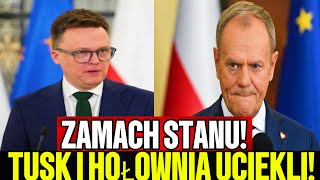 PILNE! TUSK MOŻE ZOSTAĆ ARESZTOWANY! „ZAMACH STANU OGŁOSZONY W POLSCE… NAPIĘTA ATMOSFERA