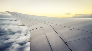 Air France Boeing 787-9 impressive sunrise takeoff in Paris CDG!