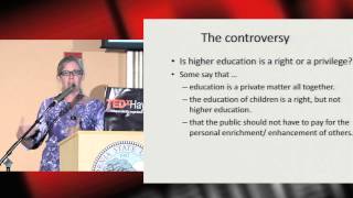 Public higher education is a human right: Jennifer Eagan at TEDxHayward