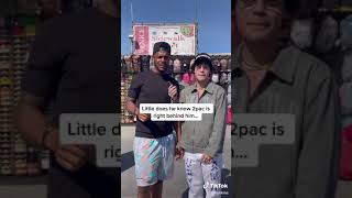 2Pac freaks out a comedian on Venice Beach in 2021