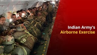 Indian Army Conducts Airborne Exercise in Rajasthan | NewsMo