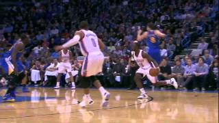 Russell Westbrook 34 points (amazing game winner) vs Warriors full highlights 2013/11/29 HD