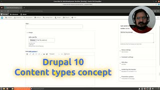 Drupal 10 - Content types concept