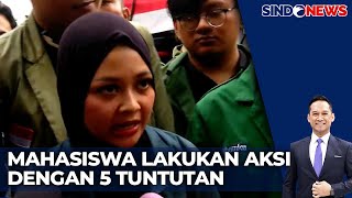 Mahasiswa Unjuk Rasa Tolak Pemangkasan Anggaran | Sindo Sore | 17/02