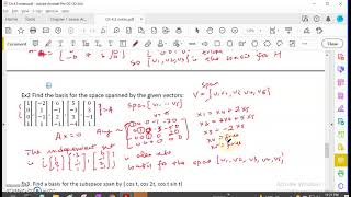 Linear Algebra Ch 4.3 Basis # 3