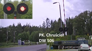 Prezentacja Przejazdu Kolejowego DW506 Chruściel. Maj 2021