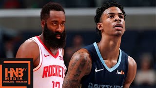 Houston Rockets vs Memphis Grizzlies - Full Game Highlights | November 4, 2019-20 NBA Season