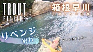 【Trout Fishing】Fishmanロッドで行く箱根早川リベンジ釣行【渓流ベイト】