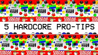 Alexander Syntax Error V2: How to Be Advanced