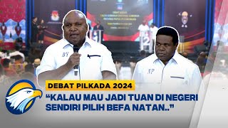 Paslon BENA: Kami Akan Wujudkan Gubernur yang Belum Pernah Ada Dalam Sejarah [Debat Pilkada 2024]