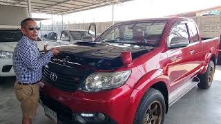 Toyota hilux vigo champ ปี 2012เครื่อง 2,500 vn Turbo เกียร์mt แปลงหน้า ฟอร์จูนเนอร์ #เจริญชัยรถบ้าน