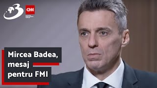 Mircea Badea, mesaj pentru FMI
