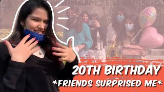 2OTH BIRTHDAY VLOG  *Friends surprised me* | ANVI VIJH