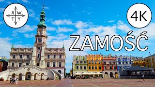 ZAMOŚĆ [4🅺60 Virtual Walking Tour]