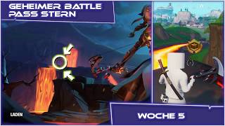 geheimer battle pass stern woche 5 season 8 fortnite battle royal deutsch - fortnite stern ladebildschirm 5