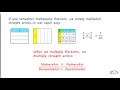 Multiplying Mixed Numbers