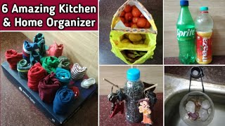 6 Kitchen \u0026 Home Organizers from Waste Materials #trending #diy #tricks #vairal @Shanjanacreation