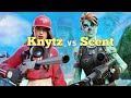 Knytz vs Scent V.2 - Fortnite  Montage