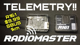 RADIOMASTER R161 D16 TELEMETRY RECEIVER REVIEW