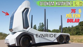 THE FIRST DRIVER-FREE AUTONOMOUS ELECTRIC TRUCK IS IN EINRIDE! 16 TON CARRYING CAPACITY