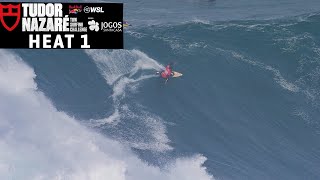 TUDOR Nazaré Tow Surfing Challenge presented by Jogos Santa Casa - Round 1 heat 1