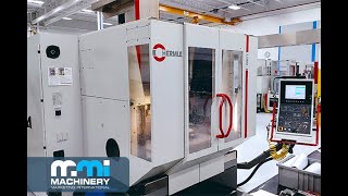 Used Hermle 5 Axis CNC Machining Center, C800V W Fanuc, 1996 for sale