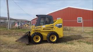 2005 Gehl 4840E skid steer for sale | no-reserve Internet auction December 14, 2017