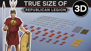 True Size of a Roman Legion of the Punic Wars (3D) DOCUMENTARY