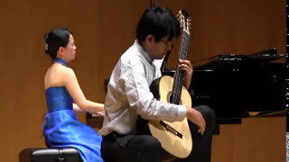 【ギターとピアノ版】アランフェス協奏曲 Concierto de Aranjuez 2nd movement 近藤史明