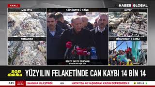 Erdoğan'dan Son Dakika Deprem Açıklaması