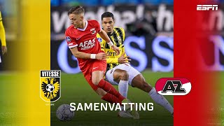 Samenvatting Vitesse - AZ | Wat een blunder van de keeper!