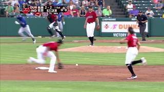 Erik Gonzalez - Nice Play - 07/19/2019 vs Durham Bulls