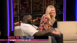 Rick Ross Runs Game On Chelsea Handler! (Sits On His Lap)