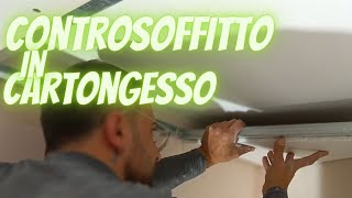 ✅ Come realizzare un soffitto in cartongesso e come stuccarlo