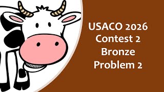 USACO Contest 2 2026 Bronze Problem 2: Moo Hunt