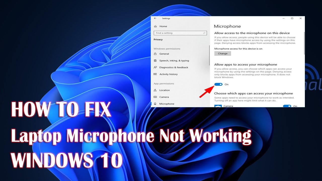 Laptop Microphone Not Working In Windows 11 - 4 Fix How To - YouTube