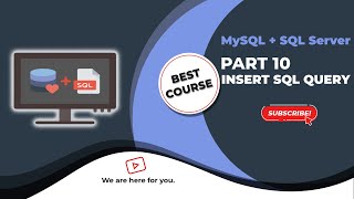 SQL insert query in database and GUI | Insert into multiple rows Part 10/32