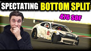 Spectating Bottom Split GR86 is AMAZING | 476 SOF | iRacing