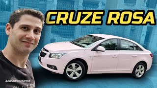 Chevrolet Cruze Rosa com 37 mil km // Caçador de Carros