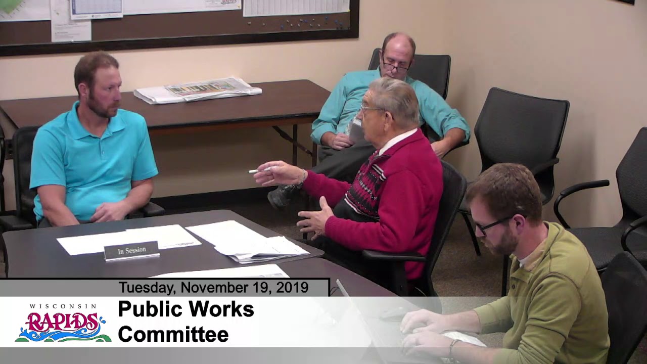 WR Public Works Committee 11-19-19 - YouTube