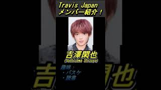 【Travis Japan】全世界メジャーデビュー！メンバー紹介！（吉澤閑也）　※アニメ顔も作ってみました