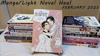 Manga/Light Novel Haul - Mid-February 2025