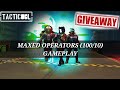 Tacticool: EPIC GAMES - MAXED OPERATORS (100/10) DAVID / SYNDROME / KLAUS GAMEPLAY + GOLD GIVEAWAY