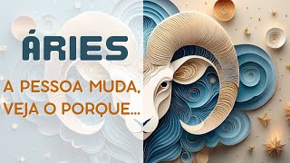 ÁRIES♈️A PESSOA MUDA E VEJA O PORQUE  -   #signos #aries #tarot #previsões  #baralhocigano