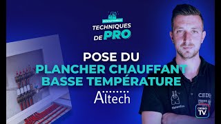 Techniques de pro | Pose du plancher chauffant Altech avec Enfile Ton Bleu