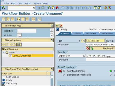 How to create an SAP workflow - Create Task (Part 1 of 4) How to create an SAP workflow - Create Task (Part 1 of 4)