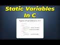 Static Variables In C Programming Language
